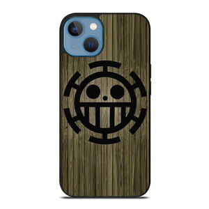 TRAFALGAR LAW ONE PIECE WOOD SYMBOL iPhone 13 Case Cover