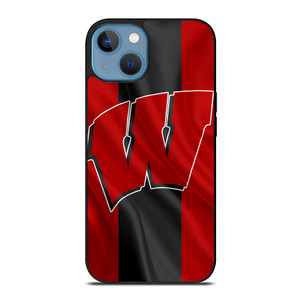 WISCONSIN BADGERS FLAG iPhone 13 Case Cover WISCONSIN BADGERS FLAG iPhone 13 Case Cover