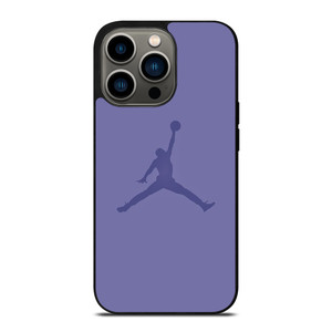 AIR JORDAN PURPLE LOGO ICON iPhone 13 Pro Case Cover
