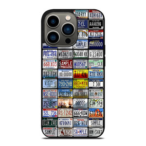 ALL STATES LICENSE PLATE COLLAGE iPhone 13 Pro Case Cover ALL STATES LICENSE PLATE COLLAGE iPhone 13 Pro Case Cover