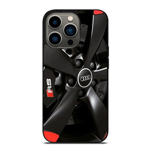 AUDI RS BLACK RED WHEEL iPhone 13 Pro Case Cover AUDI RS BLACK RED WHEEL iPhone 13 Pro Case Cover