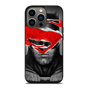 BATMAN SUPERMAN SYMBOL iPhone 13 Pro Case Cover