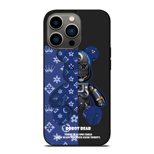 BEAR BRICK KAWS ROBOT BLUE iPhone 13 Pro Case Cover BEAR BRICK KAWS ROBOT BLUE iPhone 13 Pro Case Cover
