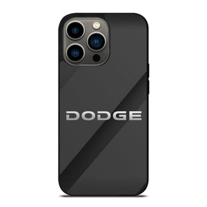 DODGE CAR BLACK EMBLEM iPhone 13 Pro Case Cover DODGE CAR BLACK EMBLEM iPhone 13 Pro Case Cover