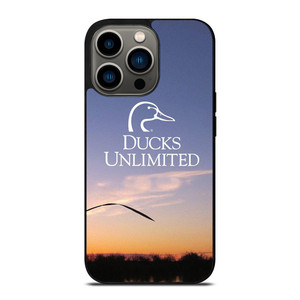 DUCKS UNLIMITED SUNSET LOGO iPhone 13 Pro Case Cover DUCKS UNLIMITED SUNSET LOGO iPhone 13 Pro Case Cover