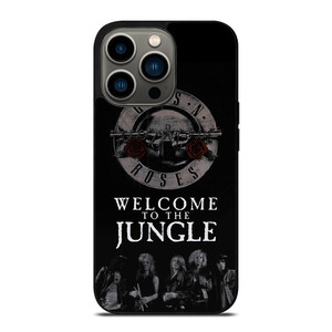 GUN N ROSES WEOLCOME TO THE JUNGLE iPhone 13 Pro Case Cover