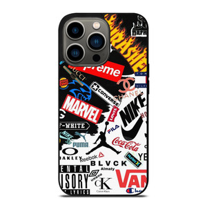HYPE BEAST FASHION BRAND LOGO COLLAGE iPhone 13 Pro Case Cover HYPE BEAST FASHION BRAND LOGO COLLAGE iPhone 13 Pro Case Cover