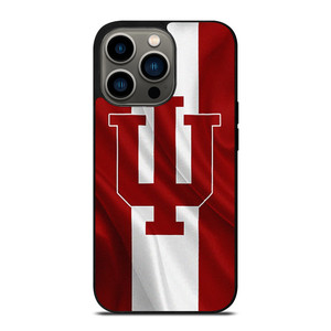 INDIANA HOOSIERS BASKETBALL FLAG iPhone 13 Pro Case Cover