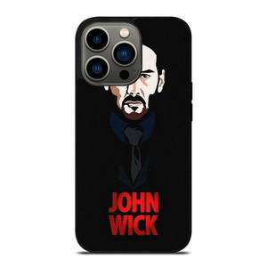 JOHN WICK KEANU REEVES CARTOON iPhone 13 Pro Case Cover