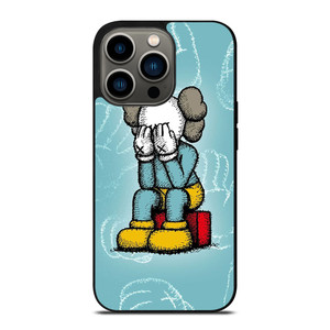 KAWS BLUE ART iPhone 13 Pro Case Cover KAWS BLUE ART iPhone 13 Pro Case Cover