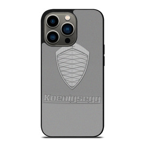 KOENIGSEGG GREY LOGO iPhone 13 Pro Case Cover