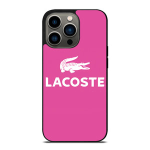LACOSTE PINK LOGO iPhone 13 Pro Case Cover LACOSTE PINK LOGO iPhone 13 Pro Case Cover