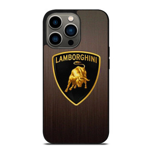 LAMBORGHINI WOODEN LOGO iPhone 13 Pro Case Cover