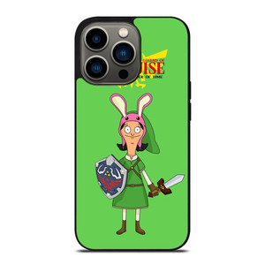 LOUISE BELCHER BOB'S BURGERS THE LEGEND OF ZELDA iPhone 13 Pro Case Cover LOUISE BELCHER BOB'S BURGERS THE LEGEND OF ZELDA iPhone 13 Pro Case Cover