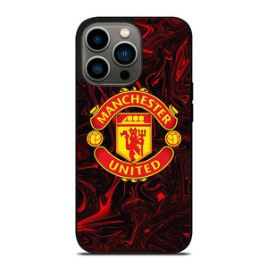 MANCHESTER UNITED RED MARBLE LOGO iPhone 13 Pro Case Cover MANCHESTER UNITED RED MARBLE LOGO iPhone 13 Pro Case Cover
