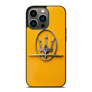 MASERATI YELLOW EMBLEM iPhone 13 Pro Case Cover MASERATI YELLOW EMBLEM iPhone 13 Pro Case Cover