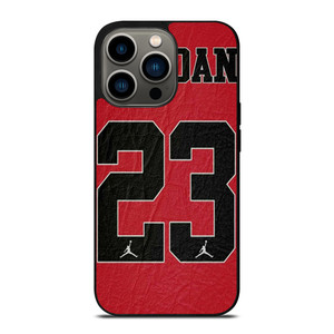 MICHAEL JORDAN LEATHER KIT iPhone 13 Pro Case Cover