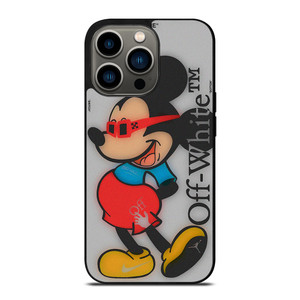 MICKEY MOUSE OFF WHITE ART iPhone 13 Pro Case Cover MICKEY MOUSE OFF WHITE ART iPhone 13 Pro Case Cover