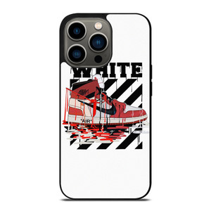 NIKE AIR JORDAN OFF WHITE MELTED iPhone 13 Pro Case Cover NIKE AIR JORDAN OFF WHITE MELTED iPhone 13 Pro Case Cover