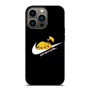 NIKE PIKACHU POKEMON JUST DO IT iPhone 13 Pro Case Cover NIKE PIKACHU POKEMON JUST DO IT iPhone 13 Pro Case Cover