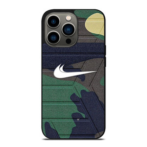 NIKE SWOOSH CAMO ARMY iPhone 13 Pro Case Cover NIKE SWOOSH CAMO ARMY iPhone 13 Pro Case Cover