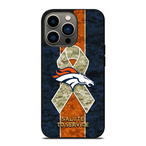 SALUTE TO SERVICE DENVER BRONCOS iPhone 13 Pro Case Cover SALUTE TO SERVICE DENVER BRONCOS iPhone 13 Pro Case Cover