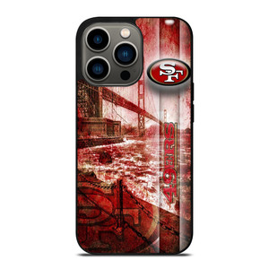 SAN FRANCISCO 49ERS GRUNGE LOGO iPhone 13 Pro Case Cover