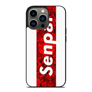 SENPAI ANIME STRIPE LOGO iPhone 13 Pro Case Cover