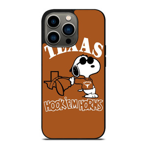 TEXAS LONGHORNS SNOOPY CARTOON iPhone 13 Pro Case Cover TEXAS LONGHORNS SNOOPY CARTOON iPhone 13 Pro Case Cover
