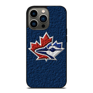 TORONTO BLUE JAYS LEATHER LOGO iPhone 13 Pro Case Cover