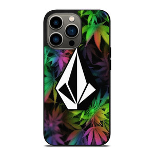 VOLCOM MARIJUANA LEAF iPhone 13 Pro Case Cover VOLCOM MARIJUANA LEAF iPhone 13 Pro Case Cover
