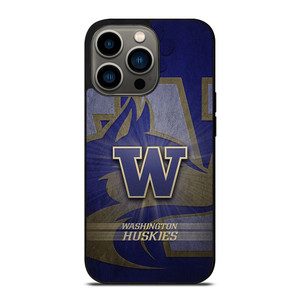WASHINGTON HUSKIES LOGO METAL iPhone 13 Pro Case Cover WASHINGTON HUSKIES LOGO METAL iPhone 13 Pro Case Cover