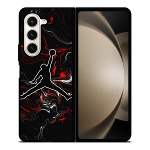 AIR JORDAN MELTED MARBLE LOGO Samsung Galaxy Z Fold 5 Case Cover