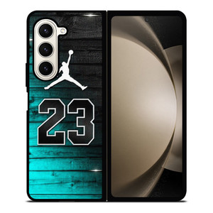 AIR JORDAN WOOD BLUE LOGO Samsung Galaxy Z Fold 5 Case Cover AIR JORDAN WOOD BLUE LOGO Samsung Galaxy Z Fold 5 Case Cover