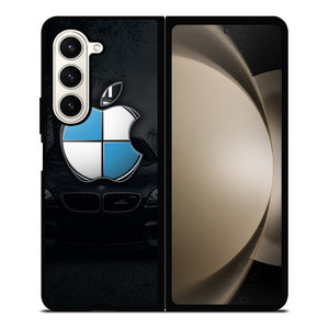 APPLE BMW CAR EMBLEM Samsung Galaxy Z Fold 5 Case Cover APPLE BMW CAR EMBLEM Samsung Galaxy Z Fold 5 Case Cover
