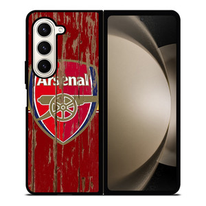 ARSENAL FC RETRO WOOD LOGO Samsung Galaxy Z Fold 5 Case Cover ARSENAL FC RETRO WOOD LOGO Samsung Galaxy Z Fold 5 Case Cover