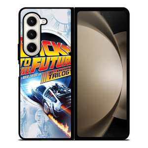 BACK TO THE FUTURE TRILOGY MOVIES Samsung Galaxy Z Fold 5 Case Cover BACK TO THE FUTURE TRILOGY MOVIES Samsung Galaxy Z Fold 5 Case Cover