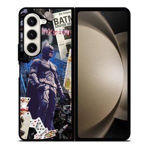 BATMAN ABSTRACT COLLAGE Samsung Galaxy Z Fold 5 Case Cover BATMAN ABSTRACT COLLAGE Samsung Galaxy Z Fold 5 Case Cover
