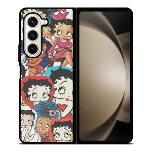 BETTY BOOP COLLAGE Samsung Galaxy Z Fold 5 Case Cover BETTY BOOP COLLAGE Samsung Galaxy Z Fold 5 Case Cover