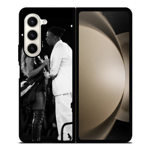 BEYONCE AND JAY Z COUPLE Samsung Galaxy Z Fold 5 Case Cover BEYONCE AND JAY Z COUPLE Samsung Galaxy Z Fold 5 Case Cover
