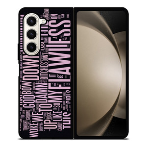 BEYONCE FLAWLESS TYPOGAPHY Samsung Galaxy Z Fold 5 Case Cover