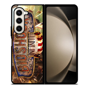 BIOSHOCK INFINITE LOGO Samsung Galaxy Z Fold 5 Case Cover BIOSHOCK INFINITE LOGO Samsung Galaxy Z Fold 5 Case Cover