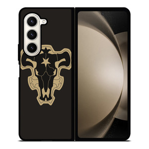 BLACK CLOVER BLACK BULL SYMBOL Samsung Galaxy Z Fold 5 Case Cover BLACK CLOVER BLACK BULL SYMBOL Samsung Galaxy Z Fold 5 Case Cover