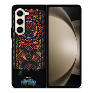 BLACK PANTHER ETHNIC PATTERN Samsung Galaxy Z Fold 5 Case Cover