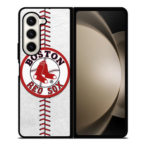 BOSTON RED SOX LEATHER STITCH Samsung Galaxy Z Fold 5 Case Cover BOSTON RED SOX LEATHER STITCH Samsung Galaxy Z Fold 5 Case Cover