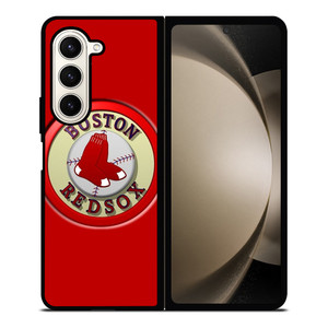BOSTON RED SOX RED EMBLEM Samsung Galaxy Z Fold 5 Case Cover BOSTON RED SOX RED EMBLEM Samsung Galaxy Z Fold 5 Case Cover