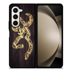 BROWNING WOOD LOGO CAMO LEAF Samsung Galaxy Z Fold 5 Case Cover BROWNING WOOD LOGO CAMO LEAF Samsung Galaxy Z Fold 5 Case Cover