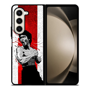 BRUCE LEE BE WATER CARTOON Samsung Galaxy Z Fold 5 Case Cover BRUCE LEE BE WATER CARTOON Samsung Galaxy Z Fold 5 Case Cover