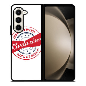 BUDWEISER KING OF BEERS BADGE Samsung Galaxy Z Fold 5 Case Cover BUDWEISER KING OF BEERS BADGE Samsung Galaxy Z Fold 5 Case Cover