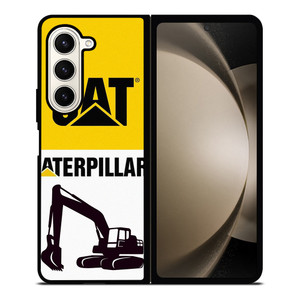 CATERPILLAR EXCAVATOR ICON Samsung Galaxy Z Fold 5 Case Cover CATERPILLAR EXCAVATOR ICON Samsung Galaxy Z Fold 5 Case Cover